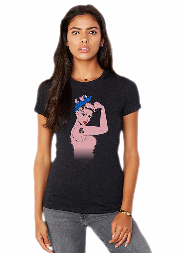 "Naomi" Unisex Tee: ROH Edition of Rosie the Riveter