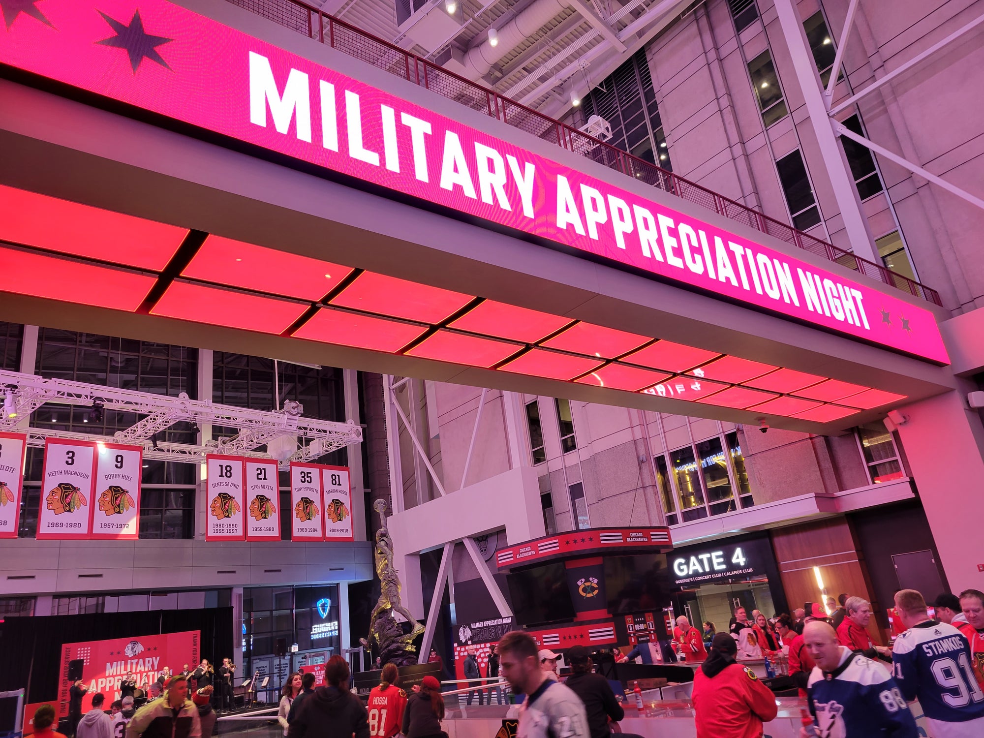 Military Appreciation Night at the United Center - Blackhawks