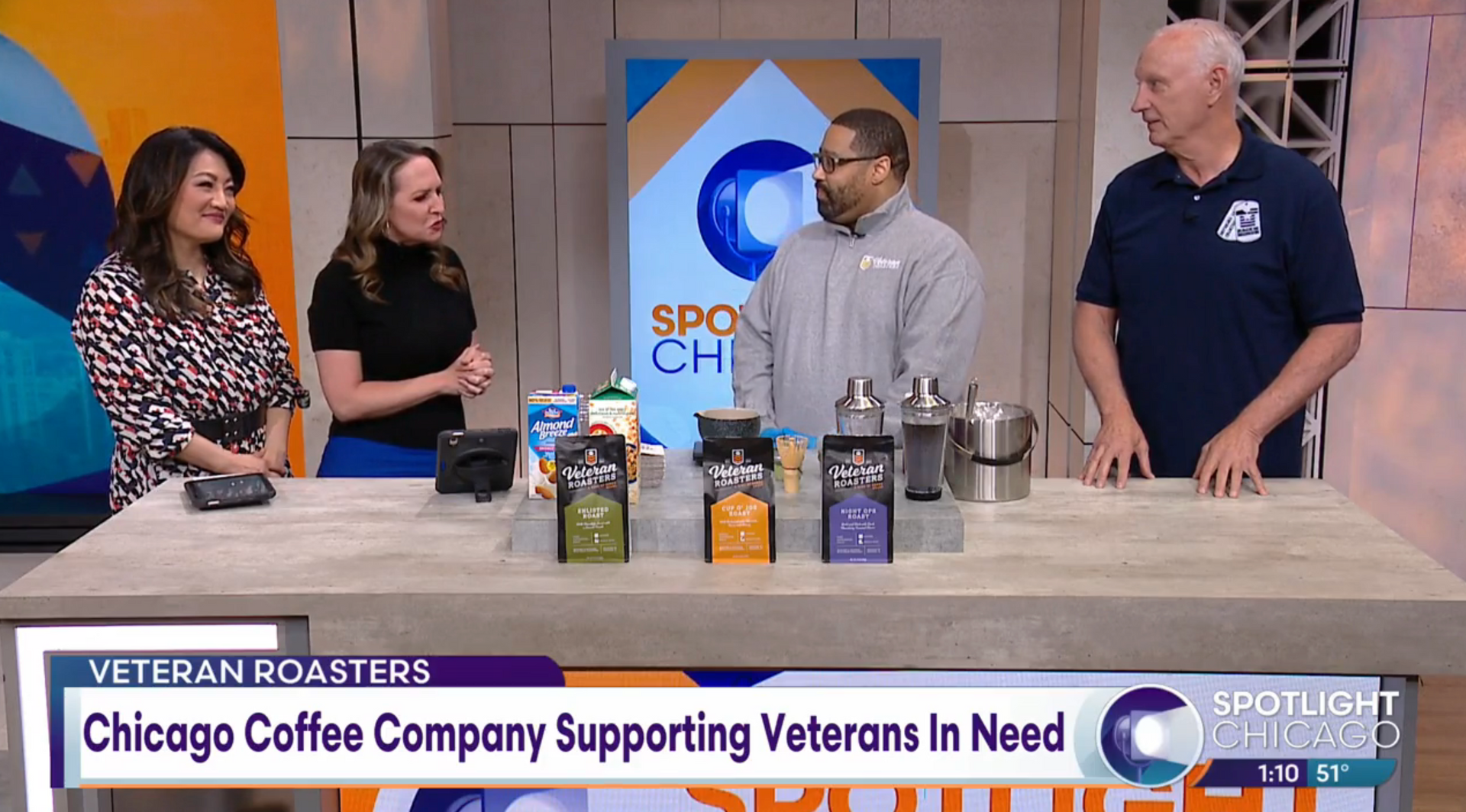 Changing Lives, One Cup and Tee at a Time: Veteran Roasters on WGN