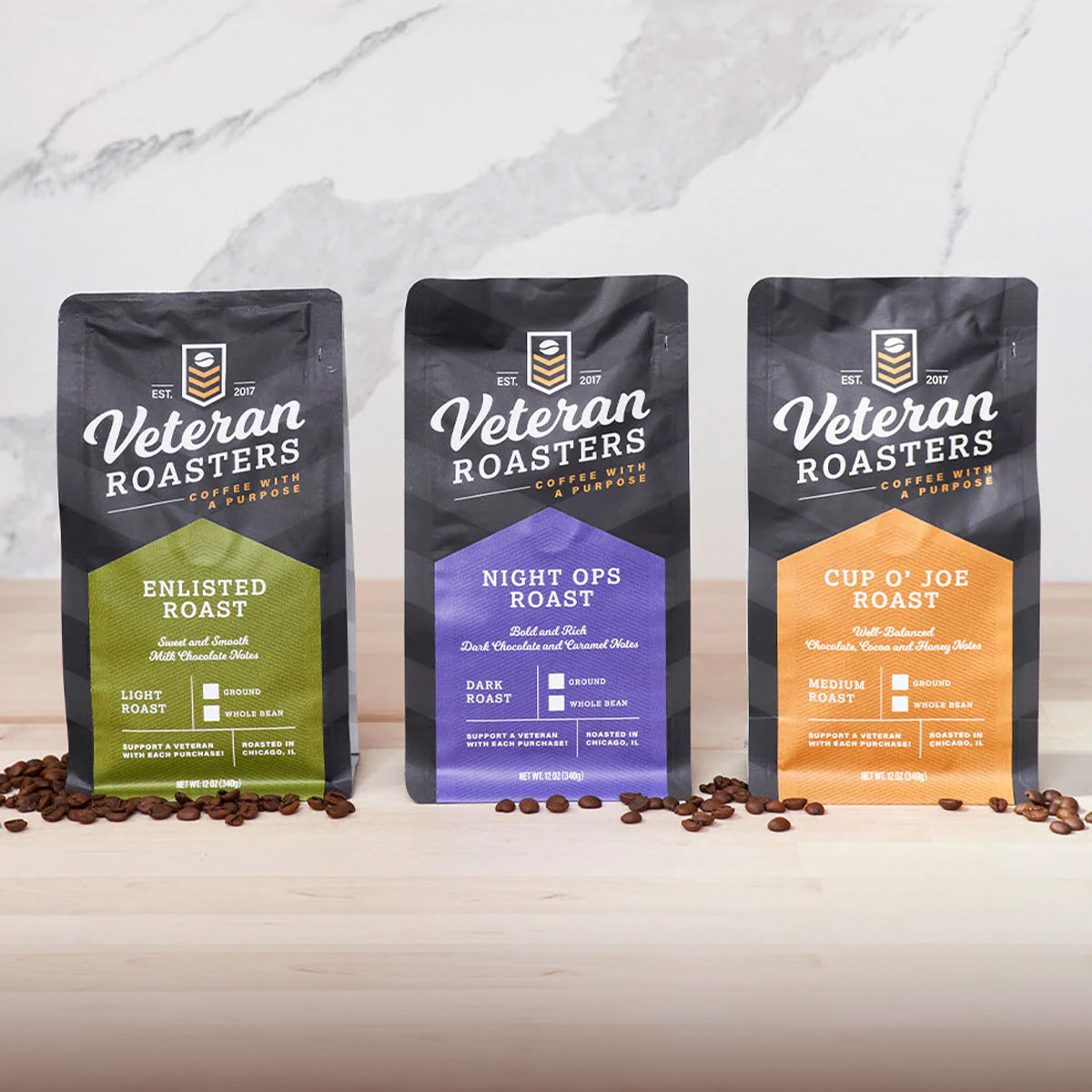 VETERANS ROASTERS - ALL PRODUCTS