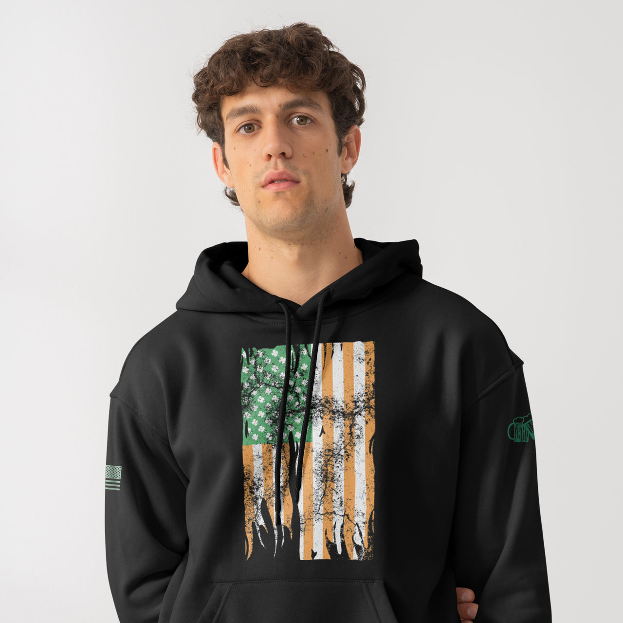 Americas St. Patty's Flag Hoodie