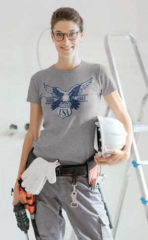Born Free Eagle Unisex T-Shirts
